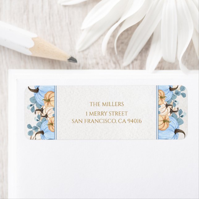 Kürbisbaby Dusche Rücksendeadresse (Insitu)