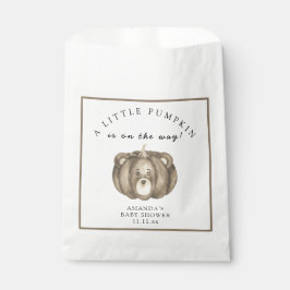 Kürbisbärendusche Geschenktütchen