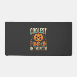 Kürbisdesign auf dem Kürbisfeld Halloween Design_1 Schreibtischunterlage