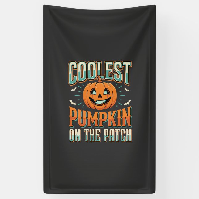 Kürbisdesign Halloween Design_1 Banner (Vertikal)