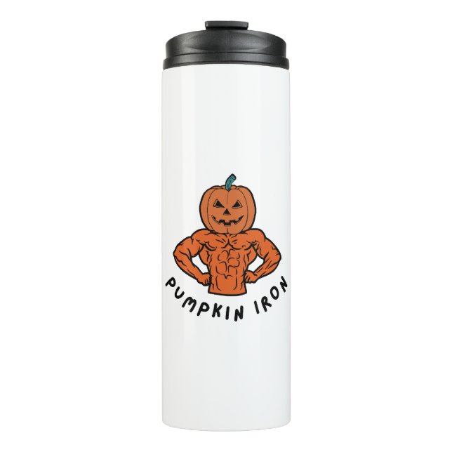Kürbiseisen Thermosbecher (Vorderseite)
