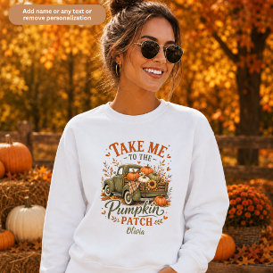 Kürbisfarmhaus Bauernmarkt Unisex Sweatshirt