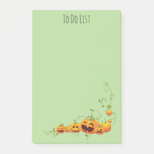 Kürbisfeld 10 cm x 15 cm Post-it® Notizen