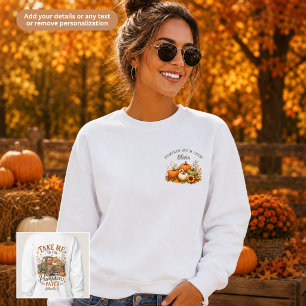Kürbisfeld-Crew Kürbisernte Unisex Sweatshirt