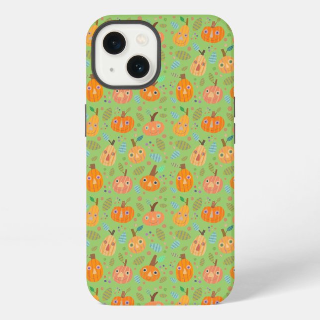 Kürbisfeld-iPhone-Hülle iPhone Hülle (Rückseite)
