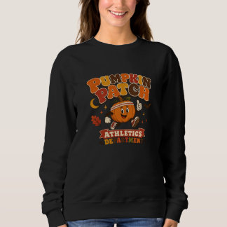 Kürbisfeld Leichtathletikabteilung Sweatshirt