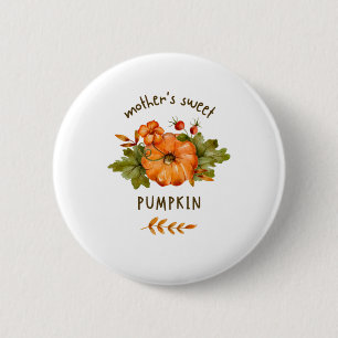 Kürbisfest-Tag, Button