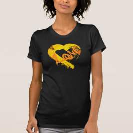 Kürbisgekocht mit Liebe Herzklopfen T - Shirt