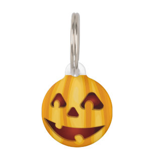 Kürbisgemälde, die Halloween-Design lächeln Haustiermarke