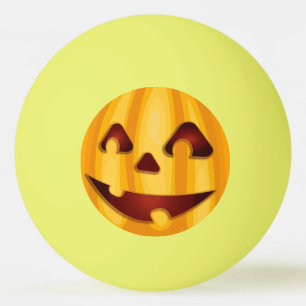 Kürbisgemälde, die Halloween-Design lächeln Tischtennisball