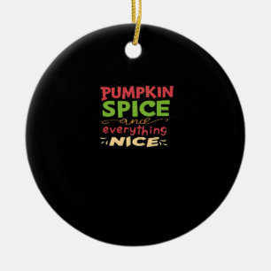 Kürbisgeruch und alles Gute Design Keramik Ornament