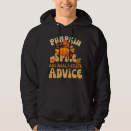 Kürbisgeruch und echte Anwesen-Beratung Hoodie