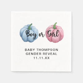 Kürbisgeschlecht Serviette