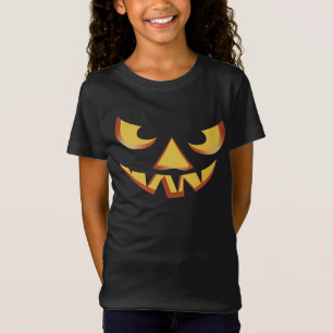 Kürbisgesicht 3 zu Halloween T-Shirt