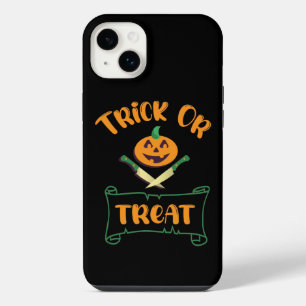 Kürbisgesicht Halloween oder Kreuzknochen probiere iPhone 14 Plus Hülle