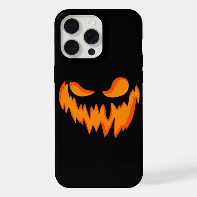 Kürbisgesicht iPhone 15 Pro Max Hülle (Rückseite)
