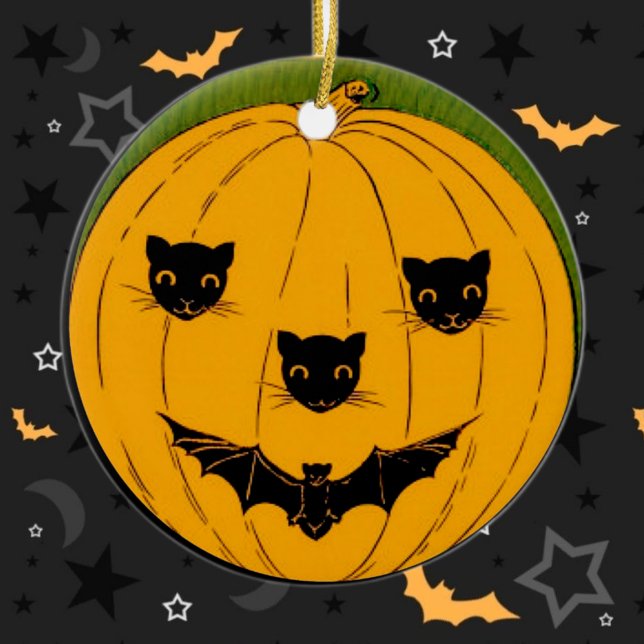 Kürbisgesicht Keramikornament (Von Creator hochgeladen)