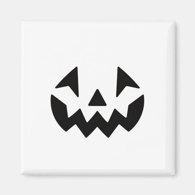 Kürbisgesicht Magnet (Vorne)