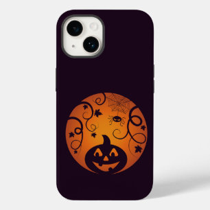 Kürbisgesicht und Spinne der Kürbislaterne Hallowe Case-Mate iPhone 14 Hülle