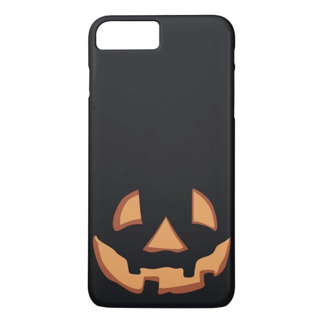 Kürbisgesicht zu Halloween Case-Mate iPhone Hülle (Rückseite)