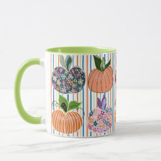 Kürbisgestrichene Tasse