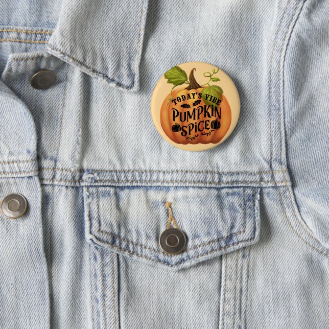 Kürbisgewürz Button (Beispiel)