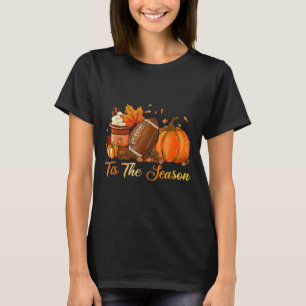 Kürbisgewürz Fuß Die Saison ist da Herbst Thanksgi T-Shirt