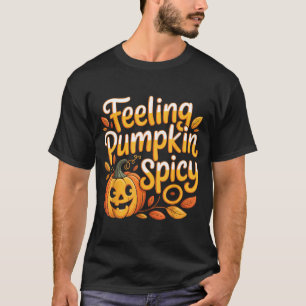 Kürbisgewürz Herbststimmung ästhetisch gemütlich T-Shirt