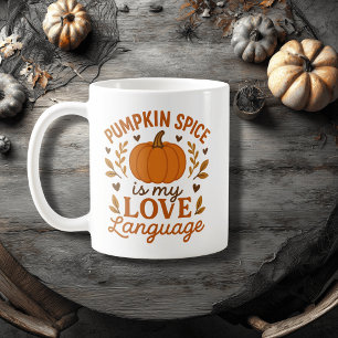 Kürbisgewürz ist meine Liebe, Niedlicher Fall-Zita Kaffeetasse