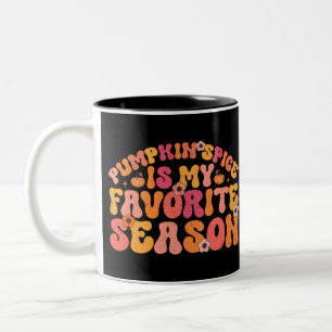 Kürbisgewürz ist meine Lieblingssaison Zweifarbige Tasse