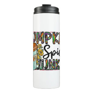 Kürbisgewürz-Junkie Thermosbecher