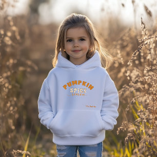 Kürbisgewürz-Saison-Vibes Personalisierter Name Hoodie