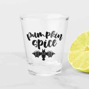 Kürbisgewürz - süßliches Halloweenbat Schnapsglas