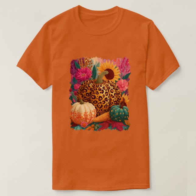Kürbisgewürz T-Shirt (Design vorne)