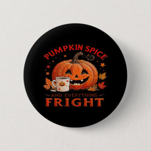 Kürbisgewürz und alles Frische Halloween Desi Button