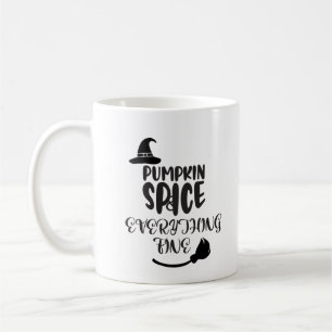 Kürbisgewürz und alles Gute mit Hexenhut Kaffeetasse
