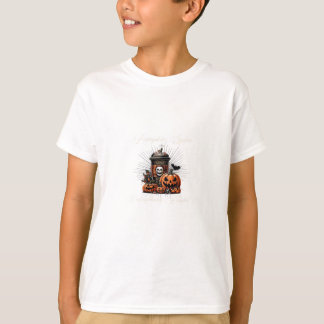 Kürbisgewürz und alles Niedliche Halloween-Fell T-Shirt