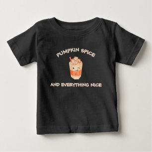 Kürbisgewürz und alles was schön ist baby t-shirt