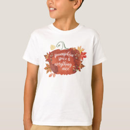 Kürbisgewürze & Alles Angenehme Erntedank T-Shirt