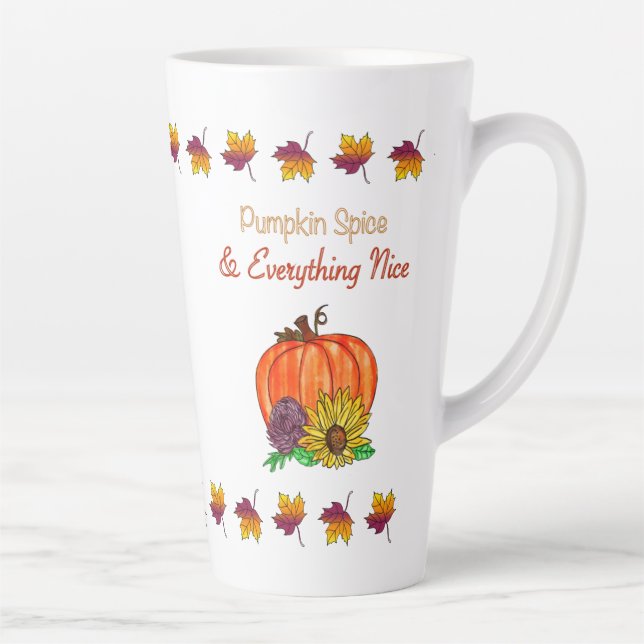 Kürbisgewürze & Alles Gute Herbstliche Tasse (Rechts)