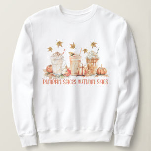 Kürbisgewürze Herbst Herbstgetränk Lustiger Spruch Sweatshirt