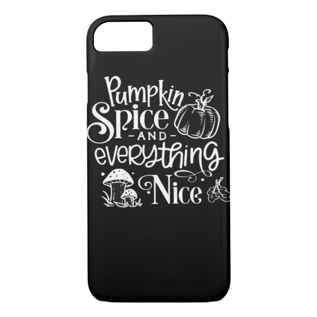 Kürbisgewürze und alles Gute Herbstsaison Case-Mate iPhone Hülle (Rückseite)