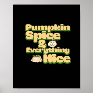 Kürbisgewürze und alles Gute Poster