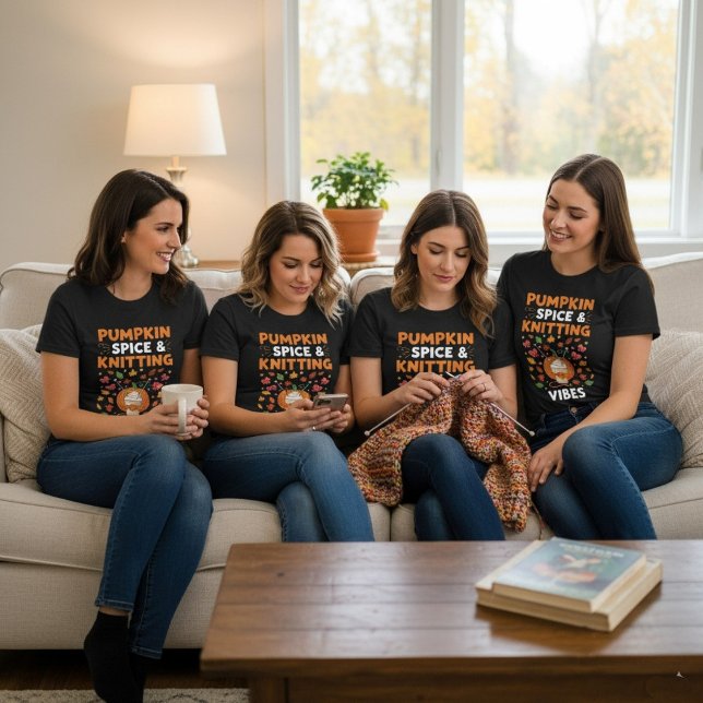 Kürbisgewürze und Gewürzvögel Herbst Herbst T-Shirt (Von Creator hochgeladen)