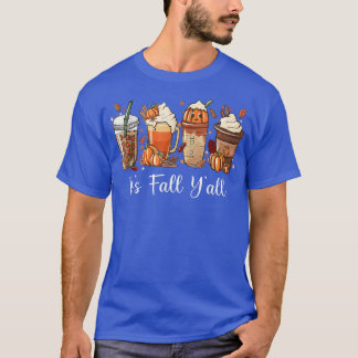 Kürbisgewürzkaffee Latte sein Herbst-Herbst e T-Shirt