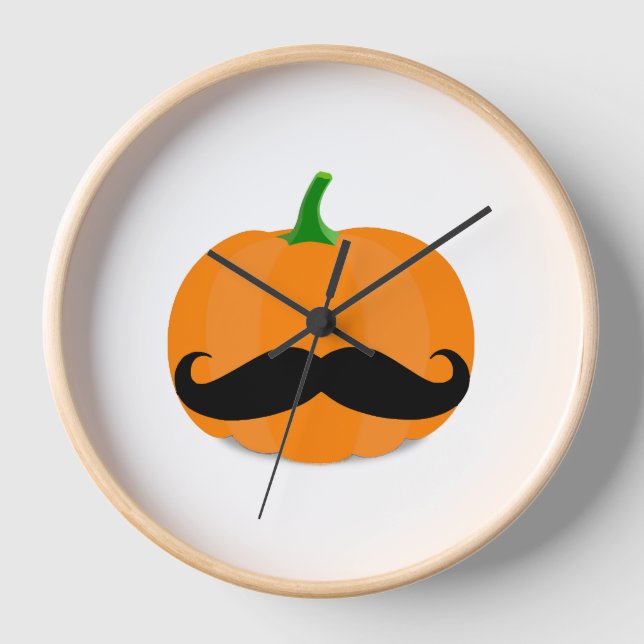 Kürbishalle mit Bart Uhr (Vorderseite)