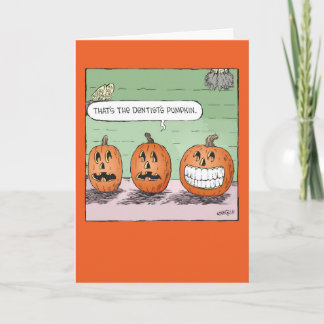 KürbisHalloween Karte