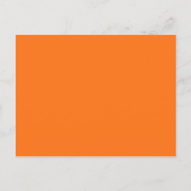 Kürbishex-Code FF7518 Postkarte (Vorderseite)