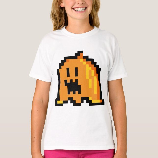 Kürbiskernmädchen-T - Shirt (Vorderseite)