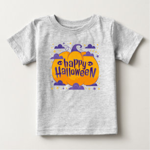 Kürbiskinder Frohes Halloween Baby Baby T-Shirt